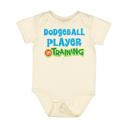 

Inktastic Dodgeball Player in Training Gift Baby Boy or Baby Girl Bodysuit
