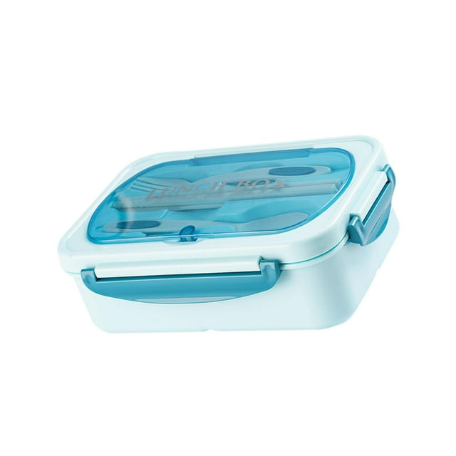 Lipstore Bento Box Food Container Reusable Portable Microwave Leakproof Lunch Container grids