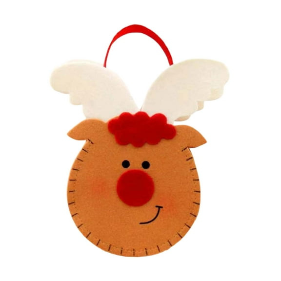 2025 & CISIL - Christmas Decorations, Gifts, Candy Bags, Children's Festival Supplies, Creative Cartoon Double-sided Three-dimensional Bags