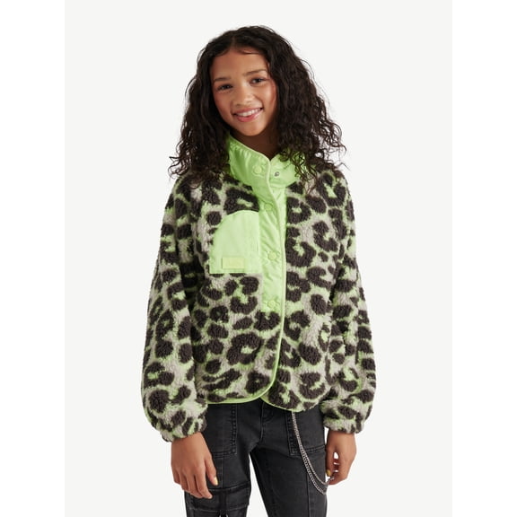 Justice Girls Printed Sherpa, Sizes XS - XL