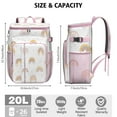 thumbnail image 3 of Backpack Cooler Portable Backpack Coolers Insulated Leak Proof,Lunch Backpack for Travel,Beach,Camping,Picnic,Lunch Backpack for Office Workers Family Travelers, 3 of 6