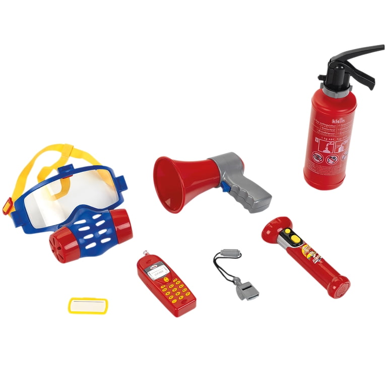 Theo Klein 7 Piece Pretend Play Fireman Set - Walmart.com