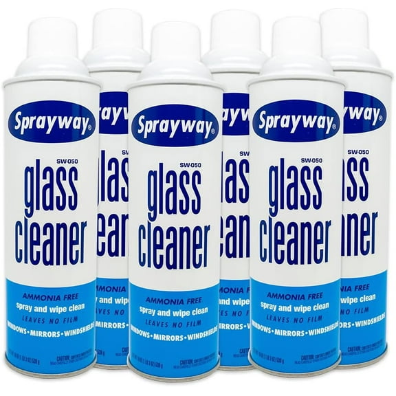 Detail King Sprayway Streak Free Glass Cleaner Spray (6 Pack)