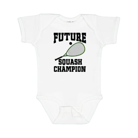 

Inktastic Future Squash Player Champion Gift Baby Boy or Baby Girl Bodysuit