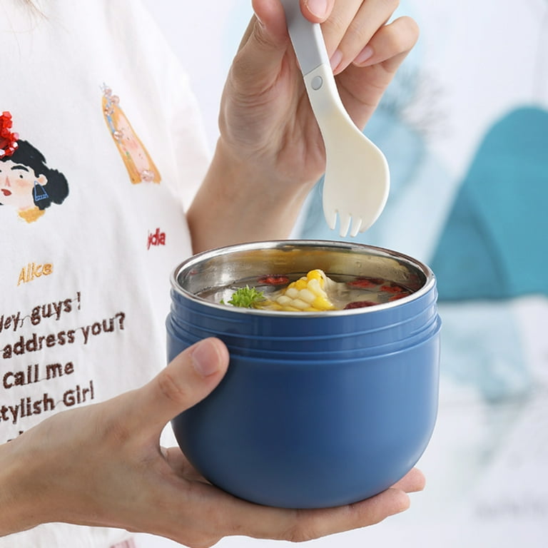XWQ Soup Cup Food Grade Rust proof Plastic Meal Prep Lunch Container Bowl Soup Box for Home