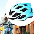 thumbnail image 1 of Casco de bicicleta para niños, transpirable, ajustable y ligero. Casco de ciclismo seguro. Blanco Azul, 1 of 8