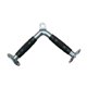 thumbnail image 3 of Tricep Press empuje el entrenamiento del cuerpo de la barra hacia abajo para el entrenamiento de fuerza del gimnasio en el hogar V bar, 3 of 8