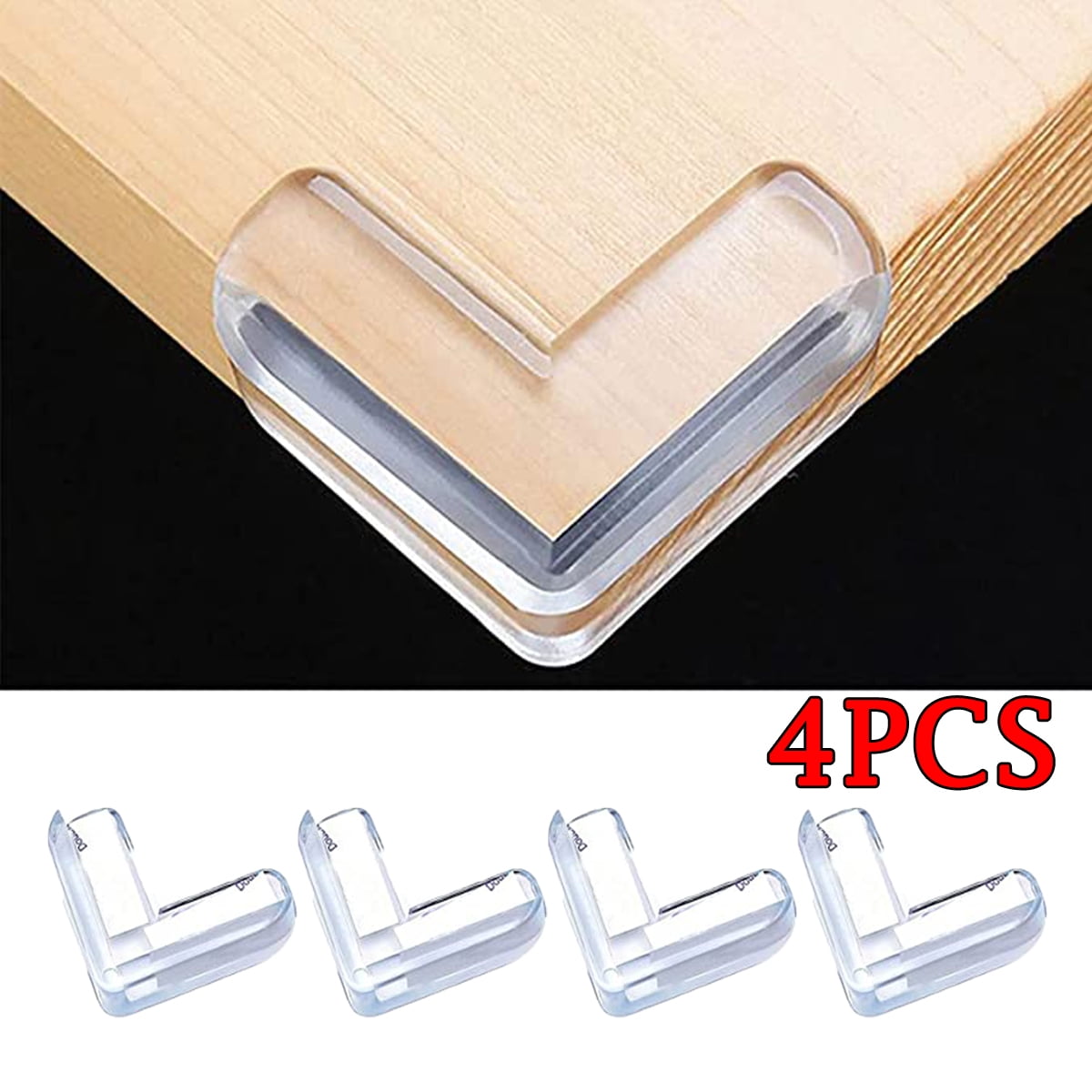 Edge Protector Baby Proofing Corner Protectors Clear Corner Guards Silicone  Child Safety Edge Covers Bumper for Table, Cabinets, Crib, 6.6 ft x 0.6