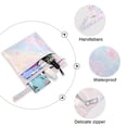 thumbnail image 4 of 2 Pack Wet Dry Bags,Dreamy Pink Blue Ribbon Print Waterproof Reusable Dual Zipper Bags for Swimwear, Gym Clothes, Toiletries, Baby Diapers, 4 of 8