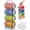 1pcs, variant on Portable Soda Can Organizer - Space Saving Rotation Beverage Dispenser with Handle for Cooler, Refrigerator and Pantry - clear-2pcs