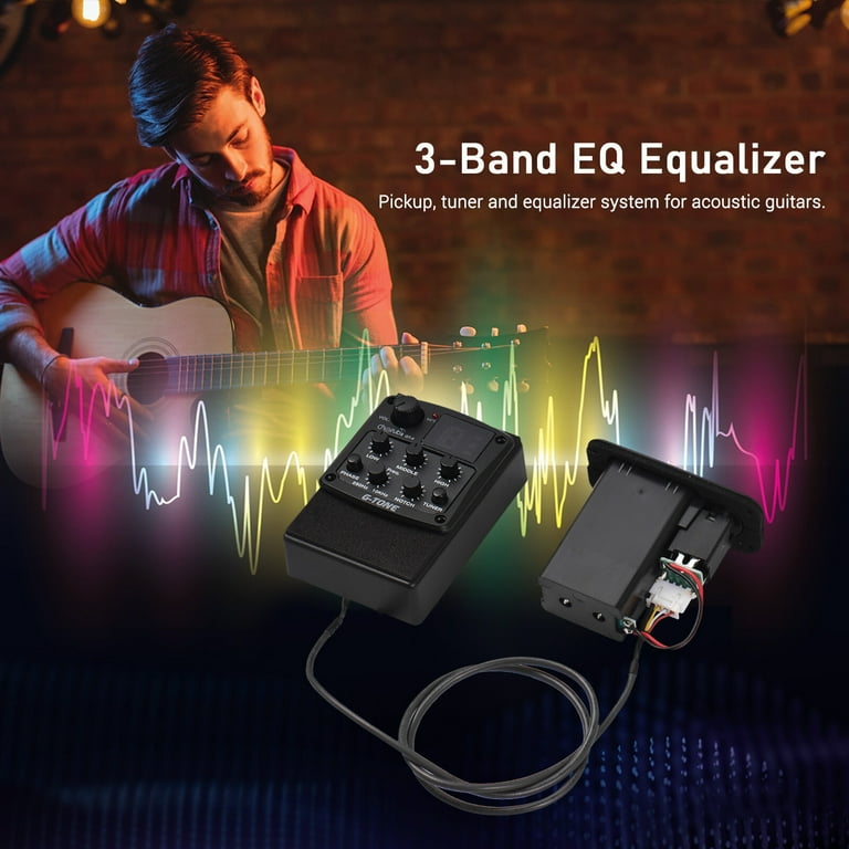Cherub GT-4 G-Tone 3-Band EQ Equalizer Acoustic Guitar Cherub GT-4 G-Tone 3-Band EQ Equalizer Acoustic Guitar