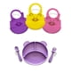 thumbnail image 1 of Baberos para Bebé Match & Enjoy Set de 3 diseño Oso con contenedor de migas Libre de BPA, 1 of 9