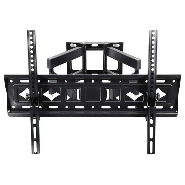 Soporte de TV Lucky Owl Negro con Material Reforzado Movible para Múltiples Tamaños