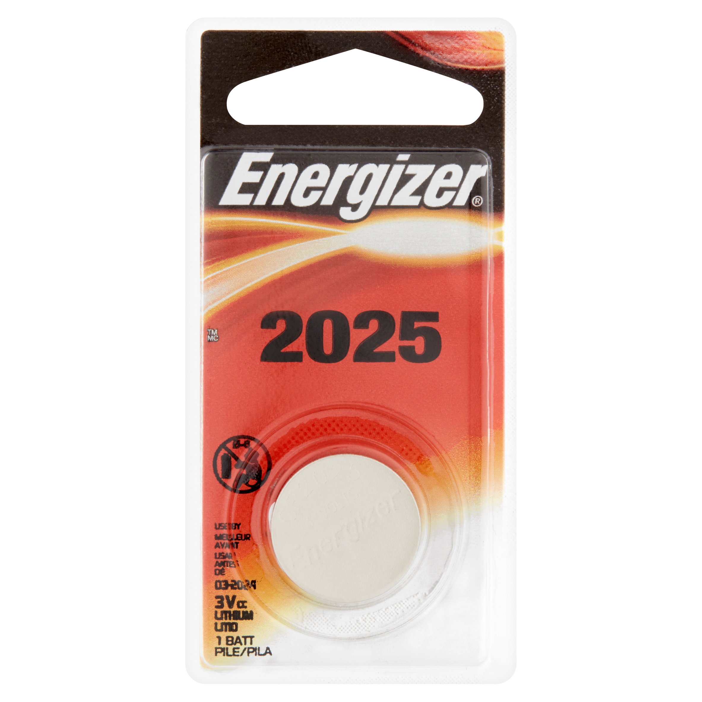 Energizer Lithium 2025 Battery - Walmart.com