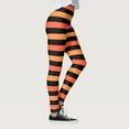thumbnail image 4 of Seamless Leggings Print High Waist Casual Ankle Slim-Leg Leggings, 4 of 8