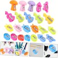thumbnail image 3 of 10pcs Cute Cartoon Shaped Small Pencil Sharpener, Creative, Learning Stationery, Funny Pencil Sharpener Cartoon With Various Shapes, Small Pencil Sharpener, Pencil Sharpener For Learning Stationery, O, 3 of 5