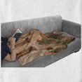 thumbnail image 6 of Mediterranean Soft Flannel Fleece Blanket, Medieval Old Town in Tuscany Mediterranean Historic Culture Village Town Stone Photo, Cozy Plush for Indoor and Outdoor Use, 60" x 80", Tan, by Ambesonne, 6 of 6