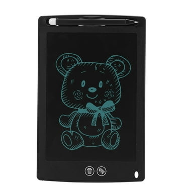 Duulaya Partial Erase Hand-Painted Tablet for Note-Taking & Sketching, Black 8.5-Inch Ultra-Thin Electronic Writing Board