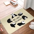 thumbnail image 5 of Bingfone Panda Doing Yoga Door Mat 16"X24" Front Entrance Non-Slip Low Profile Washable For Entryway, 5 of 9
