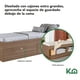thumbnail image 5 of Base Cama Individual Con Cajones KingsHouse Recamara cafe Individual, 5 of 7