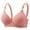 Pink PKS, variant on YLOMAY Woman's Bra Underwear for Women Adjustable Straps No Underwire Bras Solid Color Thin Brassiere Loose Daily Wear Black 40/90B