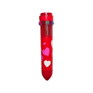Amscan 3.75 in. Valentine's Day Multicolor Pen (13-Pack) 395229 - The Home  Depot
