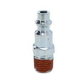 thumbnail image 2 of 5X 1/4" Ntp Male Air Line Hose Compressor Connectors Silver Male Quick Release Fittings Air Tools Accessories, 2 of 9