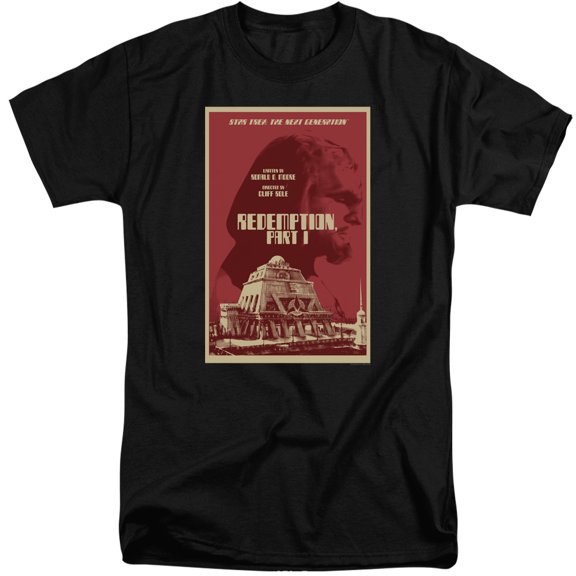 Star Trek Tng Season 4 Episode 26 Adult Tall T-Shirt 18/1 T-Shirt Black