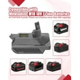thumbnail image 3 of V10 Adapter for Dewalt 18V20V Craftsman 20V Ryobi 40V MAKITA /Einhell/Milwaukee/Bosch Ryobi 18V Li-ion Battery Converter to for Dyson V10 Battery for Cyclone Animal Fluffy SV12 Vacuum Cleaner, 3 of 31