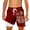 ZA Red, variant on Kids Boys USA 250th Anniversary Stars and Stripes Print Swim Trunks Knee Length Double Layer Design Patriotic Theme Casual Summer Beach Shorts Blue 5 Years-6 Years