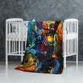 thumbnail image 7 of Apex Legends Pathfinder Anti-Pilling Flannel 32"X48" Super Soft Plush Air Condition Quilt Fluffy Warm Cozy Decorative Blankets, 7 of 7