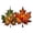 Multicolor 2PCS, variant on 2PCS Maple Leaves Acrylic Glass Suncatcher Ornament, Fall Maple Leaves Hanging Ornament, Window Hanging, Wall Art Decor Pendant for Fall Thanksgiving Christmas Decorations