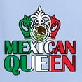 thumbnail image 5 of Wild Bobby Mexican Queen Latin Pride Women Graphic Long Sleeve Tee, Light Blue, XX-Large, 5 of 5