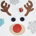 thumbnail image 4 of 3 juegos de pegatinas navideñas para puerta, pegatinas de pared con diseño de muñeco de nieve y ciervo, para ventanas, calcomanías navideñas, decoraciones artísticas para pared, copos de nieve, 4 of 7