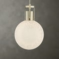 thumbnail image 2 of Uttermost Huch 1 Light White Glass Pendant, 2 of 9