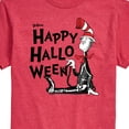 thumbnail image 3 of Dr. Seuss - Happy Halloween Skeleton Cat - Men's Short Sleeve Graphic T-Shirt, 3 of 6