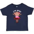thumbnail image 3 of Inktastic Monkey 1st Birthday 1 Year Old Girl Girls Baby T-Shirt, 3 of 5