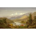 thumbnail image 3 of Butman, Frederick A 14x10 Black Modern Framed Museum Art Print Titled - Mt. Shasta and the Sacramento River, 3 of 5