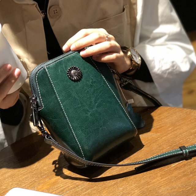 Cartera cruzada para mujer, bolso de mano sólido informal con correa, bolso comprador para chica ajustable