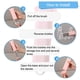 thumbnail image 3 of Pet Hair Remover, Portable Dust and Lint Remover with Self-Cleaning Base Double-Sided Manual Clothes Fuzz Cleaner for Furniture, 3 of 5