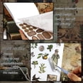 thumbnail image 2 of Papel Adhesivo Washi Estético Vintage para Álbumes de Recortes, 40 Hojas de Libro Efímero para Diario Artístico,C, 2 of 5