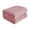 Pink, variant on Blush Pink Plush Raschel Blanket 70x100cm Double-Layered Hypoallergenic Lightweight Office Nap Companion