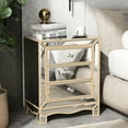 thumbnail image 3 of 3 - Drawer Chest | Multi - use in Primary Spaces | Easy - to - Clean & Safe Design | Store Alarm Clocks & Jewelry Boxes, 3 of 3