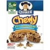 Quaker: Chewy Peanut Butter Chocolate Chip 0.84 Oz Granola Bars, 10 ct