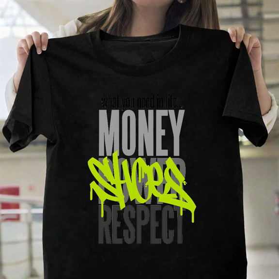 Match Air Max 95 OG Neon Yellow Sneaker Outfit Unisex T-Shirt, up to size 3XL.