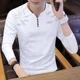 thumbnail image 4 of Ropa para hombre Camiseta estampada con botones y cuello en V para hombre Camiseta de marca alta con citas Harajuku Moda Talla grande XXL Original Casual A, 4 of 5
