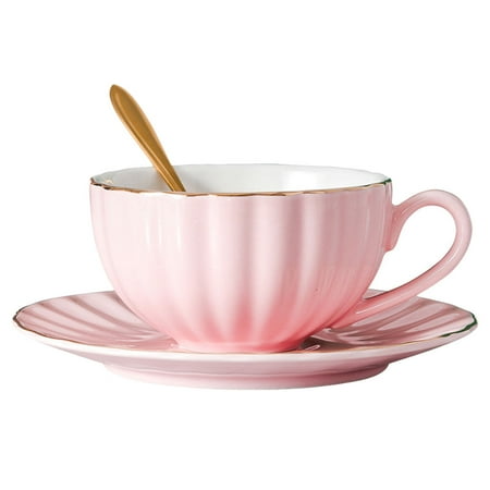 

1 Set European Style Coffee Mug Ceramic Coffee Cup Tea Mug Practical Milk Holder