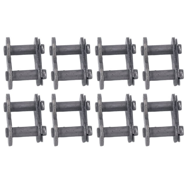 Kit de Lien de Liaison de Chaîne de Rouleau, Ensemble de Joint de Chaîne Résistant à l'Usure 40MN Anti Chaud Déchirure Dur Performance Stable Durable 16Pcs pour des Motos pour des Vélos de Plage
