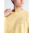 thumbnail image 4 of Free Assembly Men's Graphic Cotton Sweatshirt with Long Sleeves, Sizes S-3XL, 4 of 6