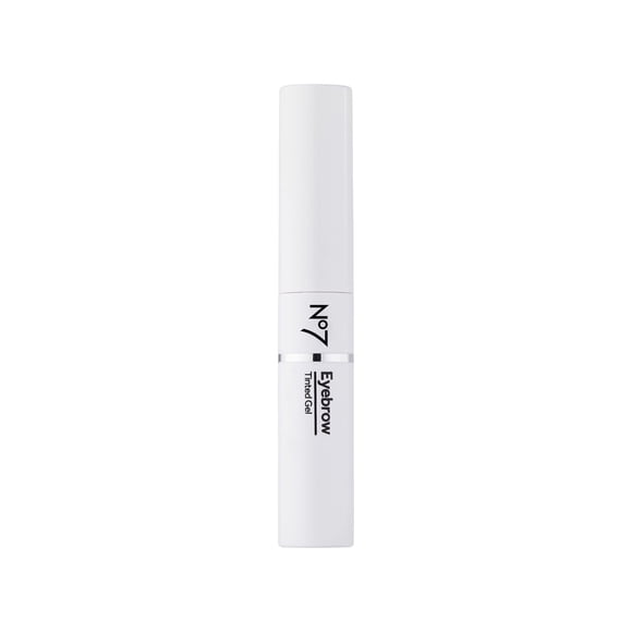 Gel para cejas No7 Beautiful Black de 3,7 ml con extracto de pimienta rosa